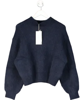 American Vintage Vintage Super Soft Navy Blue East Italian Yarn Jumper UK M