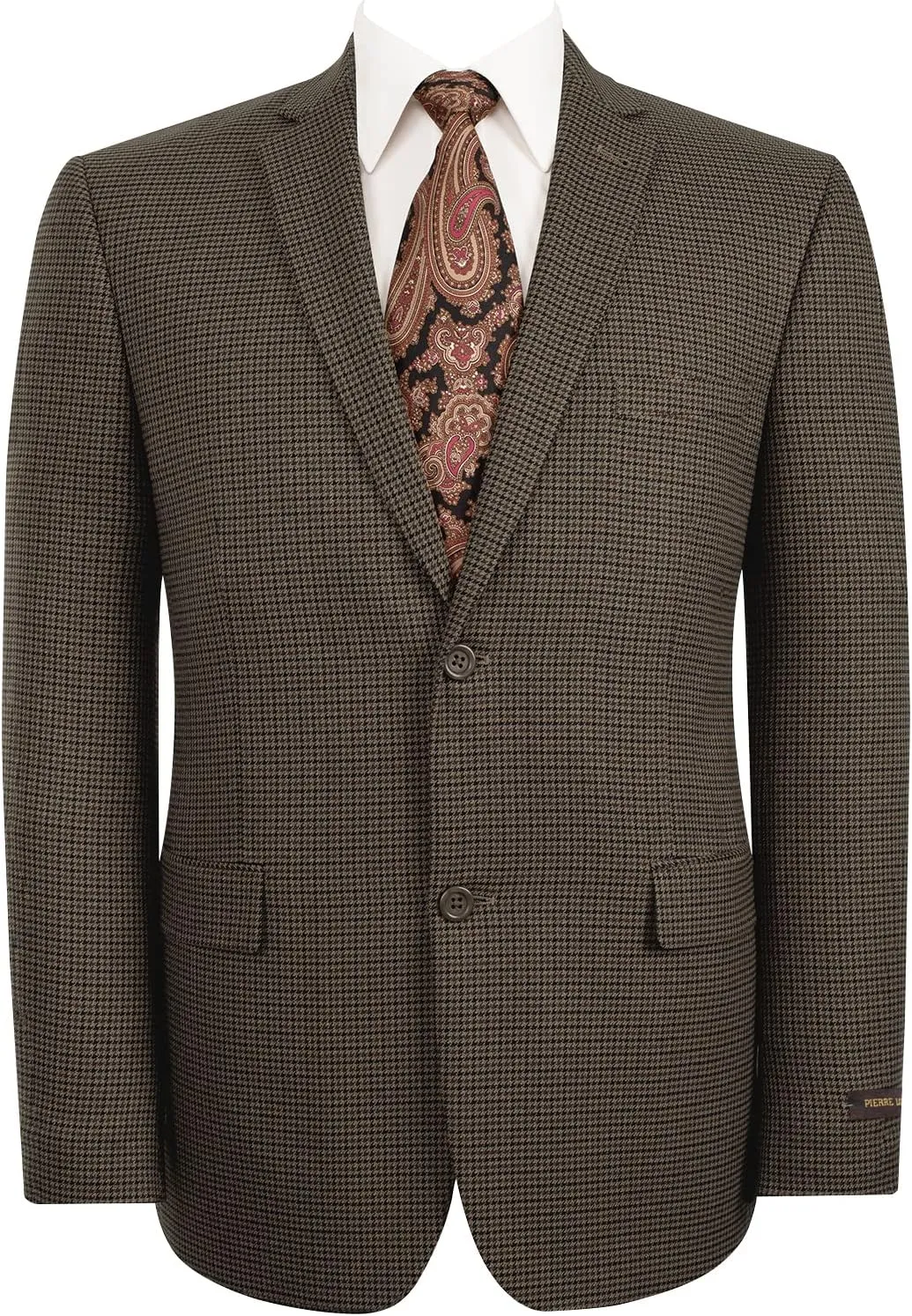 AMY ZHU Men's Sport Coat Stylish Classic Fit Casual Plaid Blazer 2 Button Lightweight Sports Jacket for Daily Wear