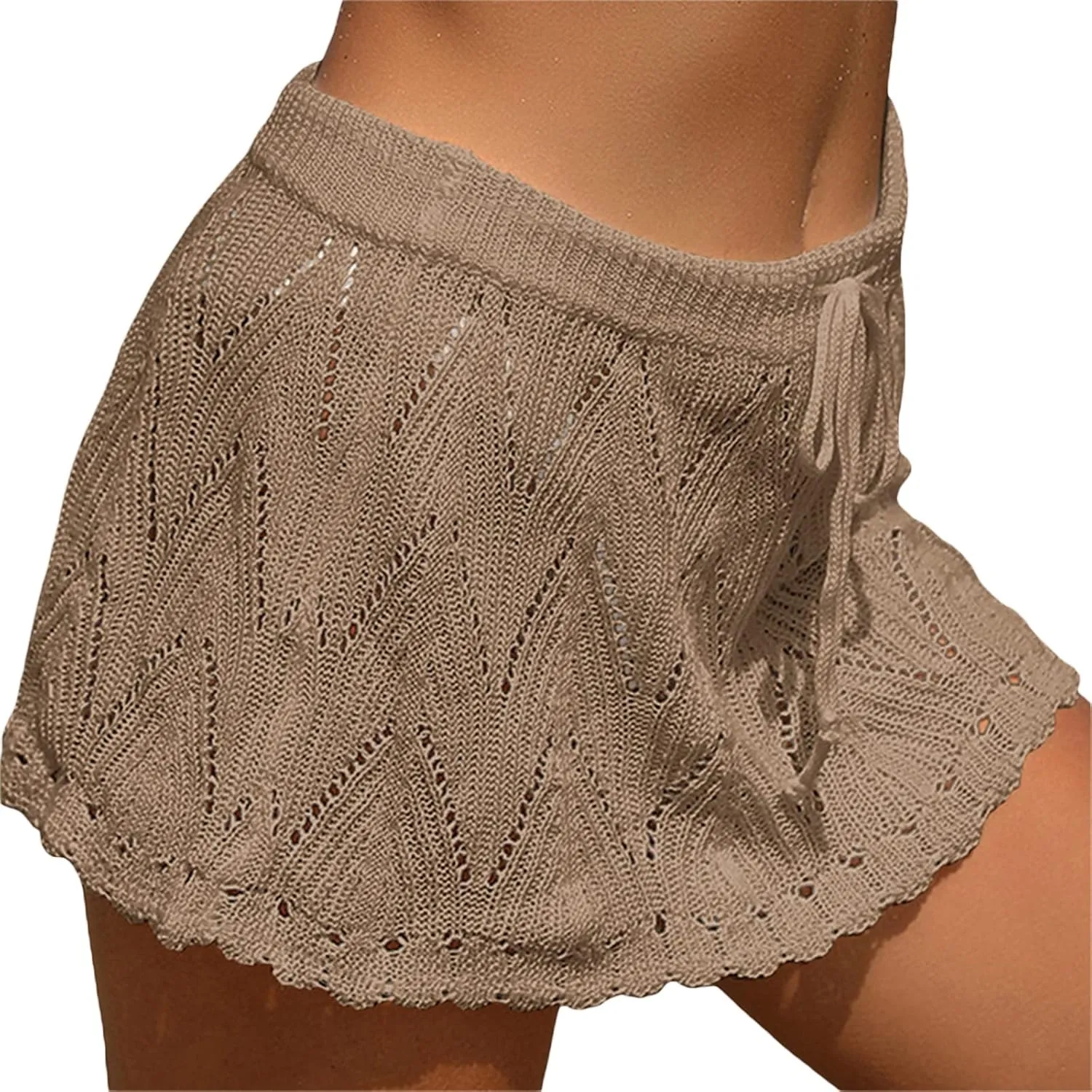 Fanvereka Women Low Waist Pleated Skirt Y2k Cargo Short Denim Skirt Casual Mini A-line Jean Skirt 90s Streetwear