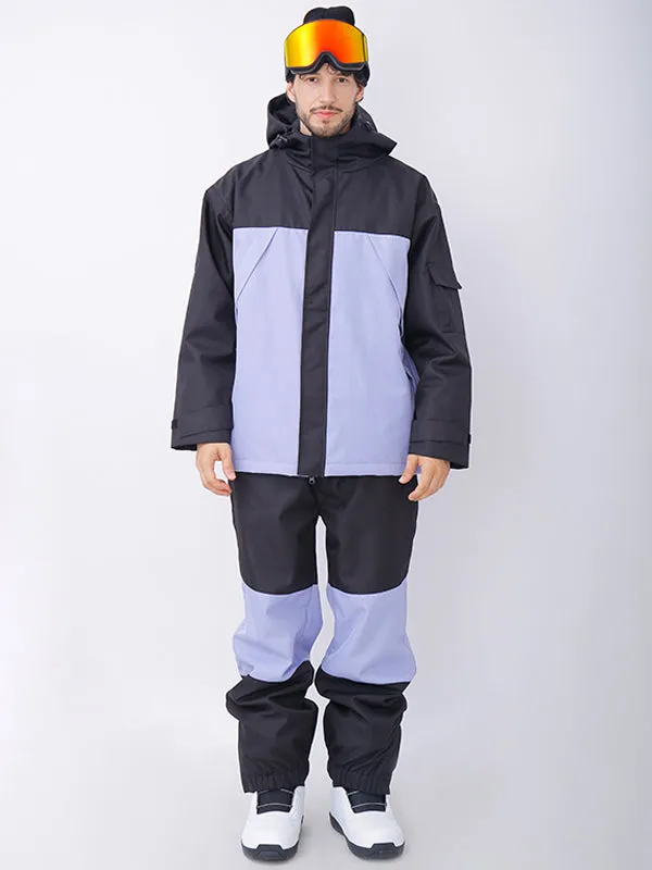 Men's Snowverb Alpine Ranger Colorblock Snowboard Jacket