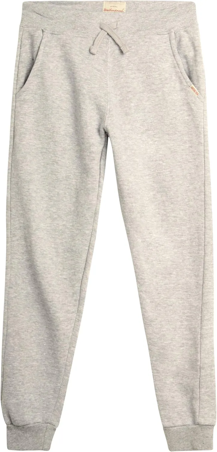 Weatherproof Vintage Boys Athletic Sweatpants - 4 Pack Athletic Basic Fleece Jogger Track Pants for Boys (4-20)