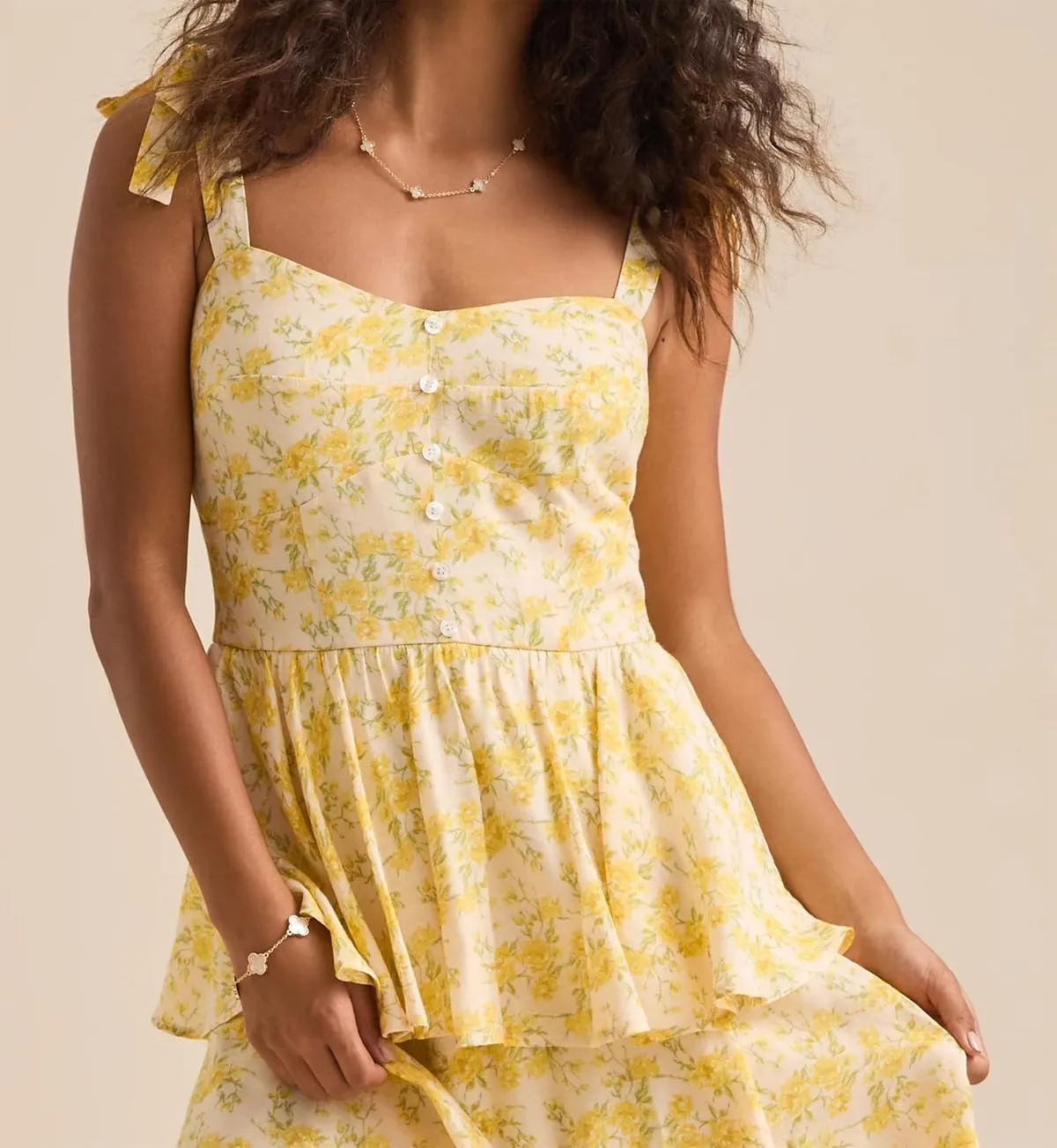 Womens Boho Floral Maxi Dress Y2K Cottage Spaghetti Strap Tiered Beach Vacation Dress Summer Long Flowy Sundress