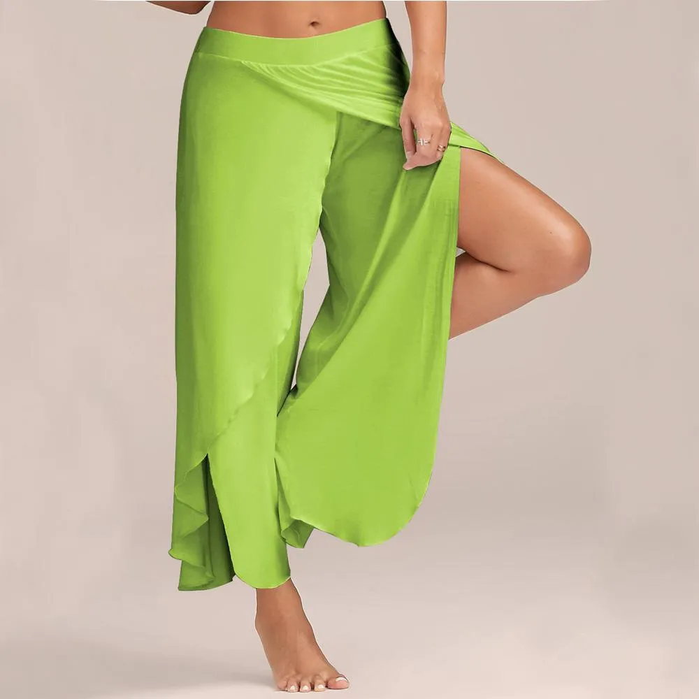 Yoga Wide Leg Loose Strap Low Waist Pants