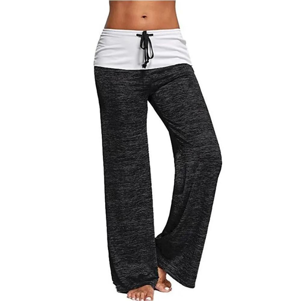 Yoga Wide Leg Loose Strap Pants