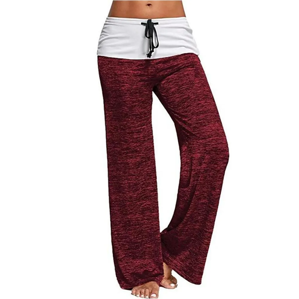 Yoga Wide Leg Loose Strap Pants