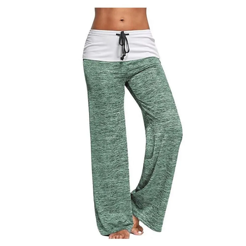 Yoga Wide Leg Loose Strap Pants