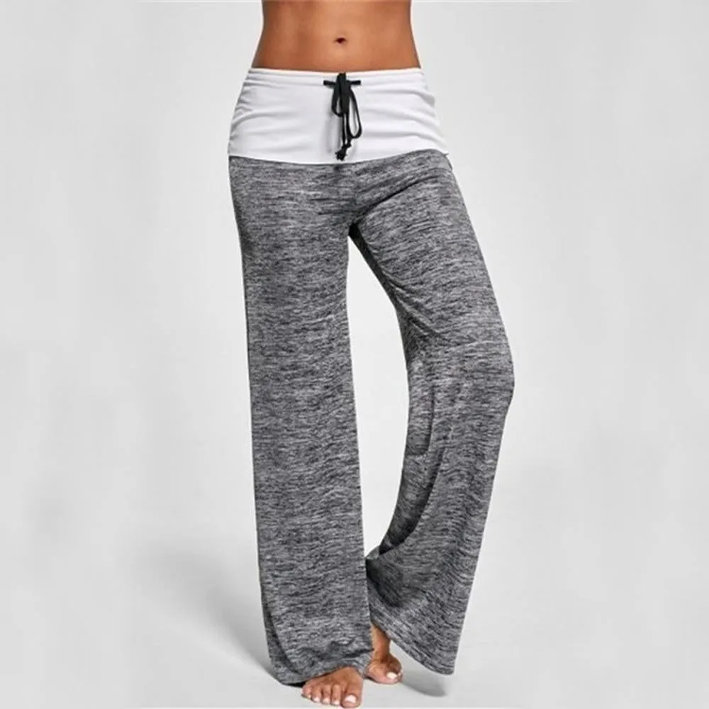 Yoga Wide Leg Loose Strap Pants